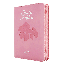 Biblia Fuente de Bendiciones Reina Valera 1960 Chica Letra Mediana Imitación Piel Rosa [RVR046cLMFBTIZ]