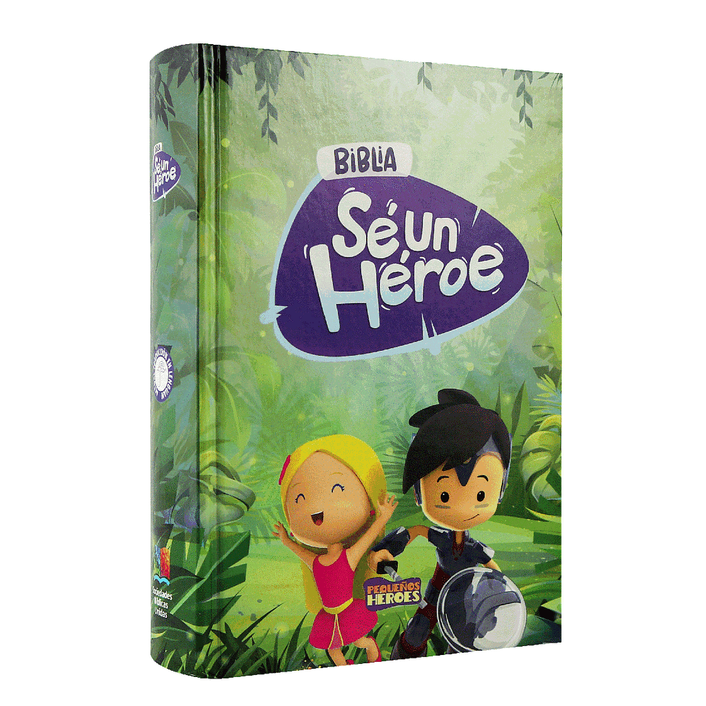 Biblia Infantil Sé un Héroe Traducción Lenguaje Actual Chica Letra Chica Tapa Dura [TLA043LGPJR]