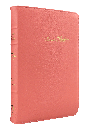 Biblia Reina Valera 1960 Mediana Letra Grande Curpiel Rosa Palo [RVR066cLGPJRTI]