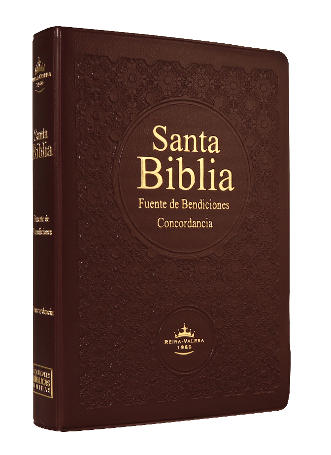 BIBLIA RVR042CLMFB FUENTE DE BENDICIONES VINO