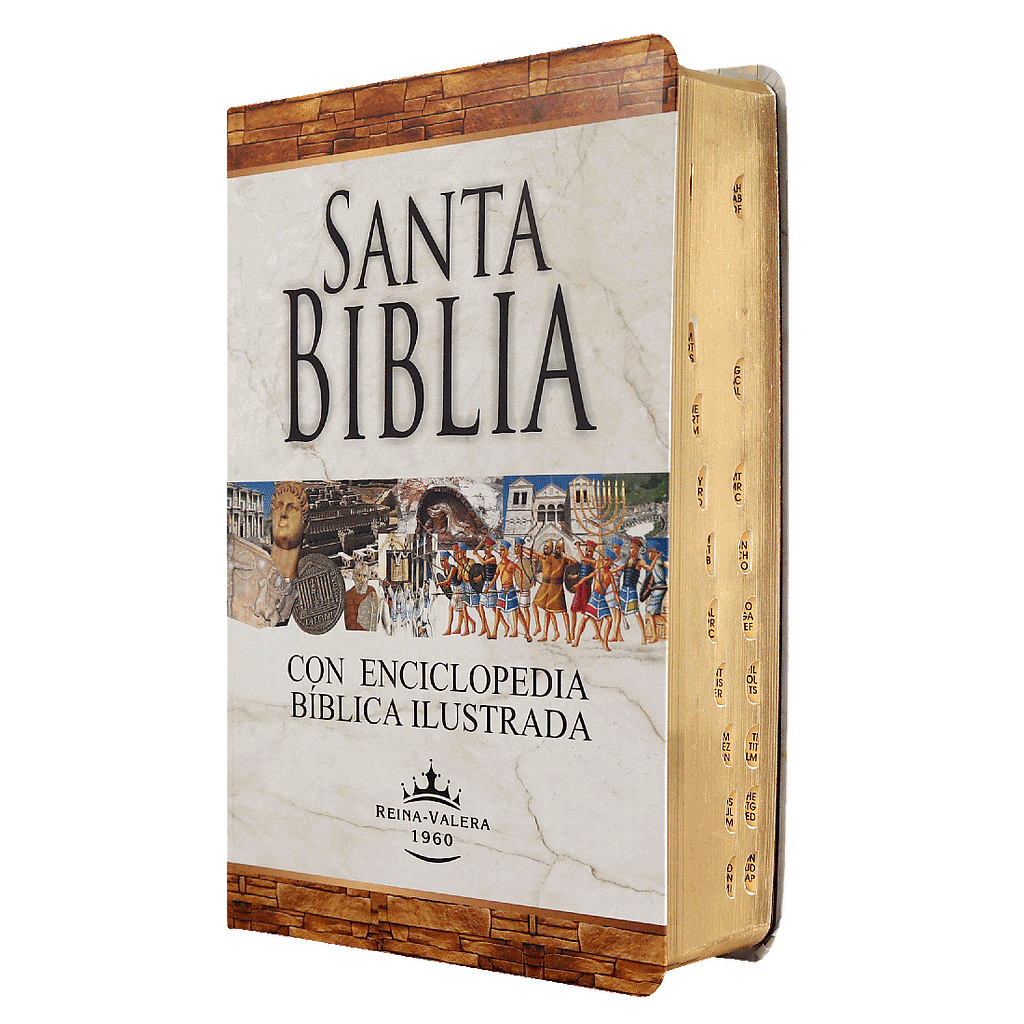 Biblia con Enciclopedia Reina Valera 1960 Mediana Letra Grande [RVR065cLGPJRTI-ENC