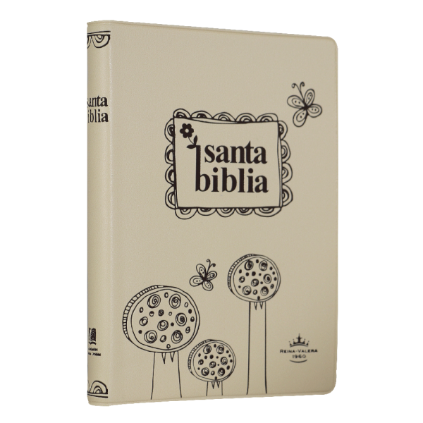 Biblia Reina Valera 1960 Chica Letra Chica Vinil Beige [RVR042ePC]