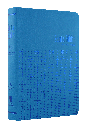 Biblia Reina Valera 1960 Mediana Letra Gigante Imitación Piel Cielo Azul [RVR065CLGET]