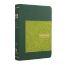 Biblia Reina Valera 1960 Mediana Letra Grande Imitación Piel Verde [RVR065CLGHI]