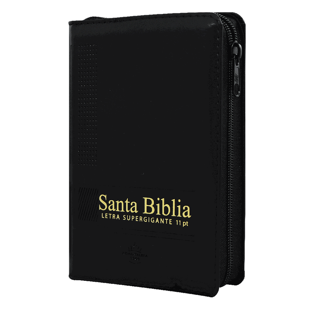 Biblia Reina Valera 1960 Chica Letra Grande Imitación Piel Negro [RVR046cLGPJRZTI]