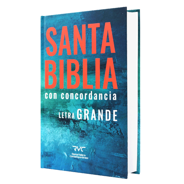 Biblia Reina Valera Contemporánea Mediana Letra Grande Tapa Dura Azul [RVC63LGc]