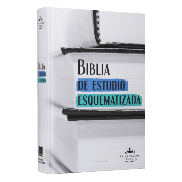 Biblia de Estudio Esquematizada Reina Valera 1960 Mediana Letra Mediana Tapa Dura [RVR063EEc]