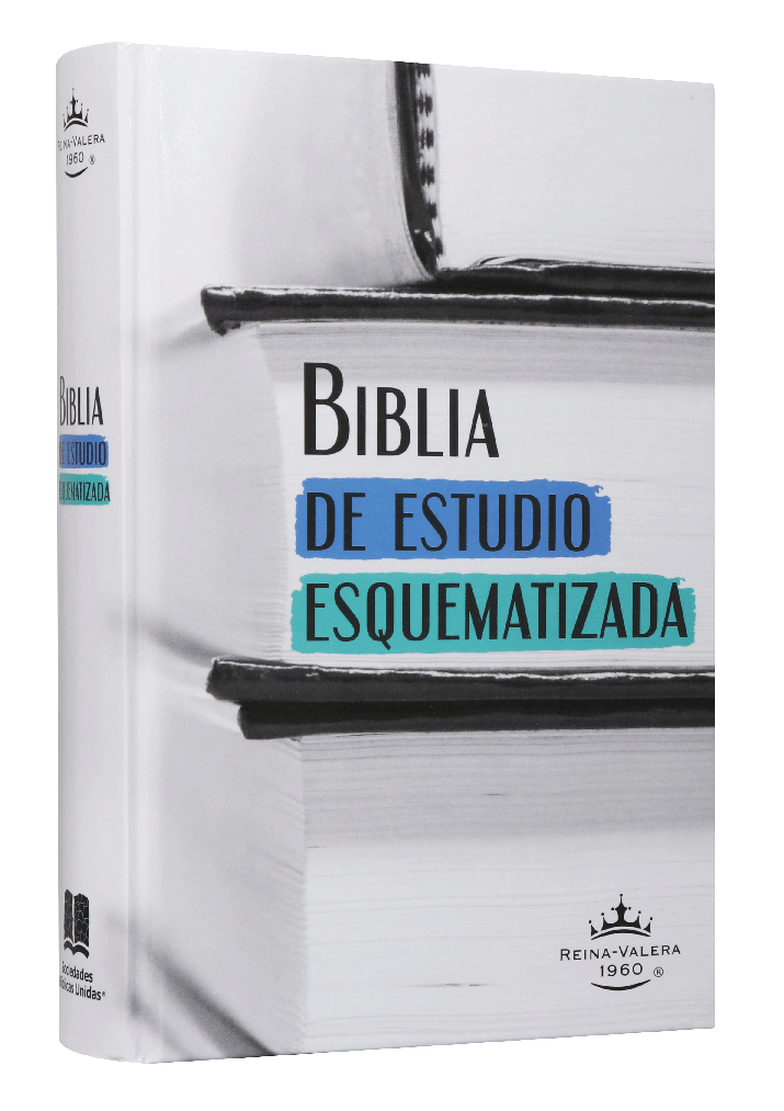 Biblia de Estudio Esquematizada Reina Valera 1960 Mediana Letra Mediana Tapa Dura [RVR063EEc]