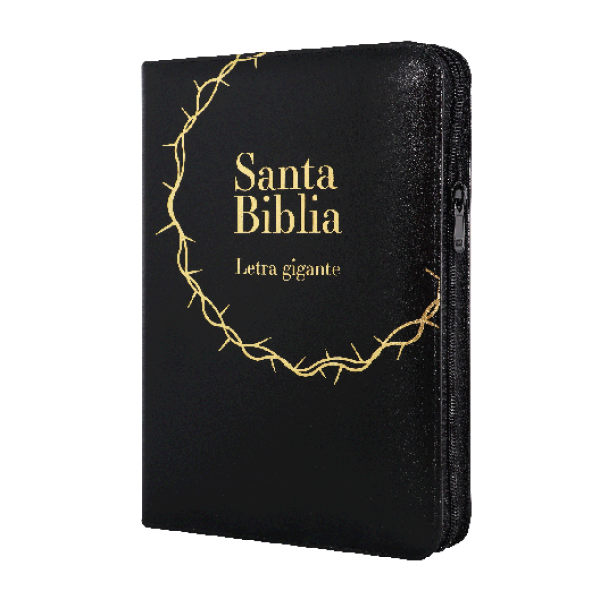 Biblia Reina Valera 1960 Grande Letra Gigante Imitación Piel Negro [RVR085cZLGiaPJR]