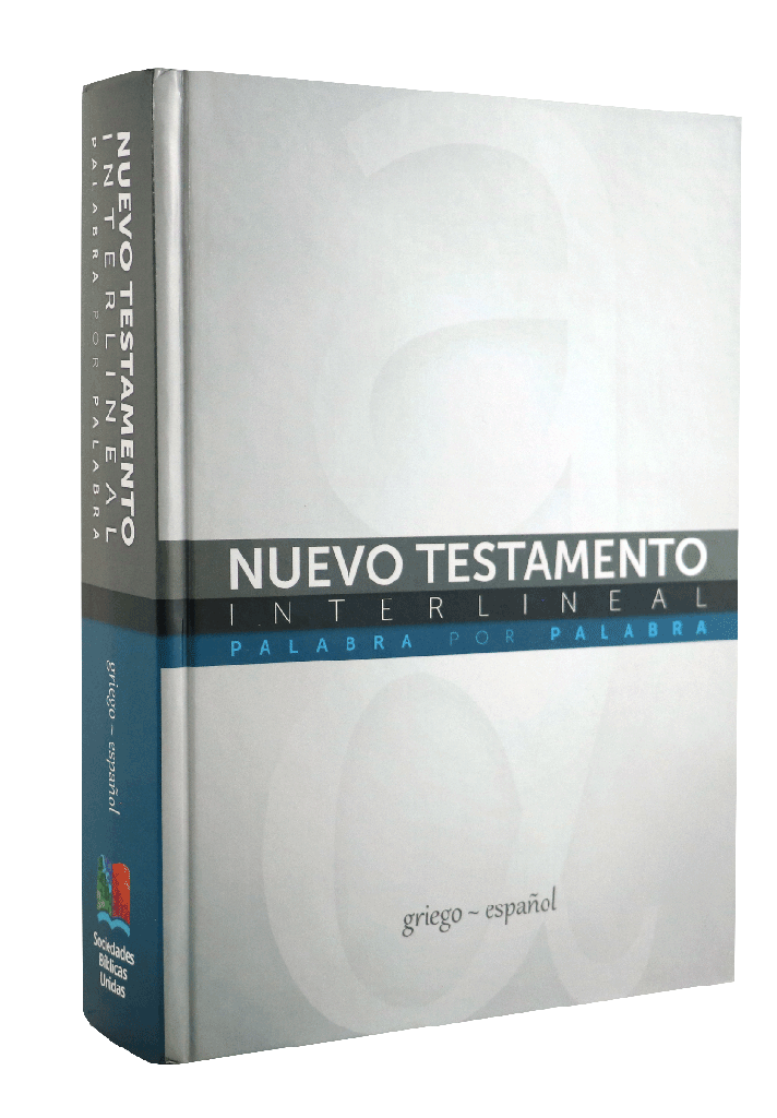 Nuevo Testamento de Estudio Interlineal Grande Letra Chica Tapa Dura [NT283DI]