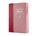 Biblia Reina Valera 1960 Mediana Letra Gigante Imitación Piel Rosa Rosa [RVR066cLSGiPJRZTI]