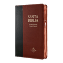 Biblia Reina Valera 1960 Mediana Letra Grande Imitación Piel Negro Marrón [RVR066cLGPJRTIZABS]