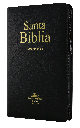 Biblia Reina Valera 1960 Mediana Letra Mediana Imitación Piel Negro [RVR065ecZTI]