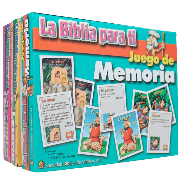 [Kit Juego de mesa] Lotería, Memorama y Rompecabezas