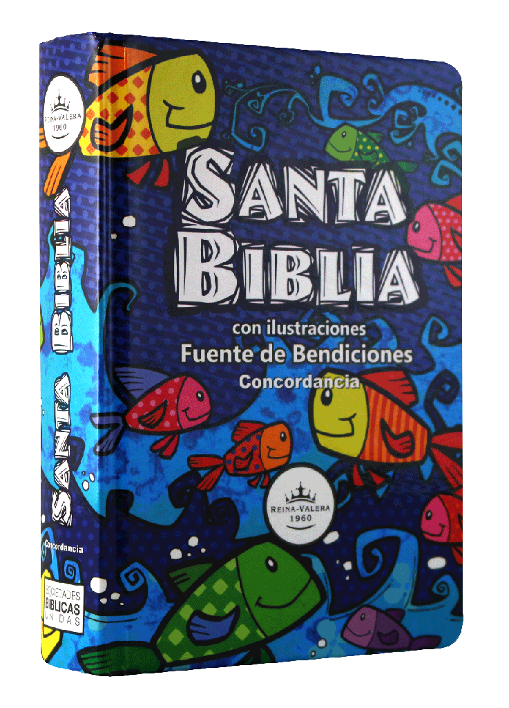 Biblia Infantil Reina Valera 1960 Chica Letra Chica Tapa Dura Colores [RVR043cPLMFB]