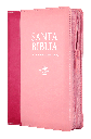 Biblia Reina Valera 1960 Chica Letra Grande Imitación Piel Rosa Rosa [RVR046cLSGIPJRZTIPU]