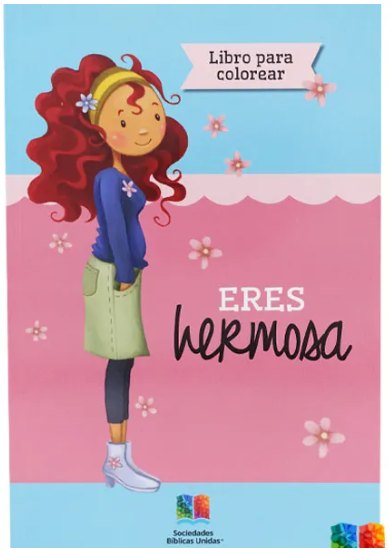 Libro Infantil Para Colorear Eres Hermosa