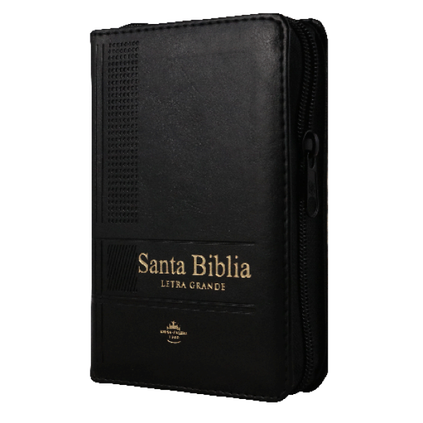 Biblia Reina Valera 1960 Tamaño Bolsillo Letra Grande Imitación Piel Negro (RVR26cLSGiPJRZTI)