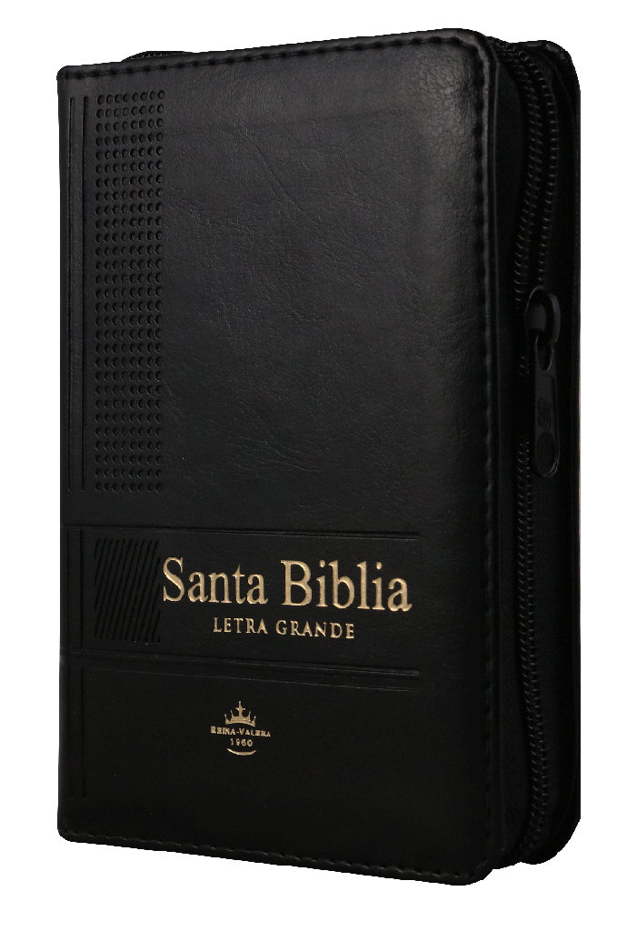 Biblia Reina Valera 1960 Tamaño Bolsillo Letra Grande Imitación Piel Negro (RVR26cLSGiPJRZTI)