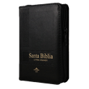 Biblia Reina Valera 1960 Tamaño Bolsillo Letra Grande Imitación Piel Negro (RVR26cLSGiPJRZTI)