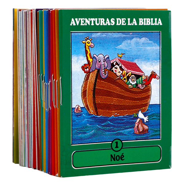 Paquete Aventuras de la Biblia Serie de 24 Historias Mini Libritos