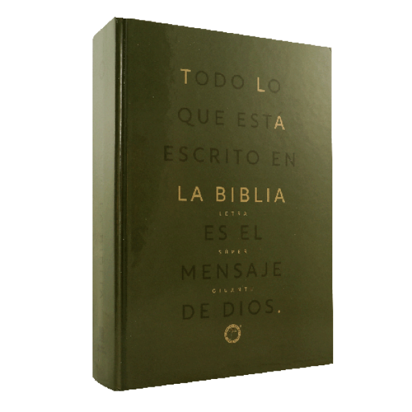 Biblia Traducción Lenguaje Actual Tapa Dura Marrón Letra Super Gigante [TLA083LSGiPJR]