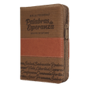 Biblia Promesas Palabras de Esperanza Reina Valera 1960 Chica Letra Mediana Imitación Piel Café [RVR45cZEELM]