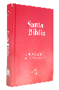 Biblia Reina Valera 1960 Mediana Letra Grande Tapa Dura Rosa [RVR063cPJR]