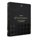 Biblia de Estudio Pastoral Ceremonias y Sermones Reina Valera Contemporánea Grande Letra Grande Imitación Piel Negro [RVC086cLGPJR]