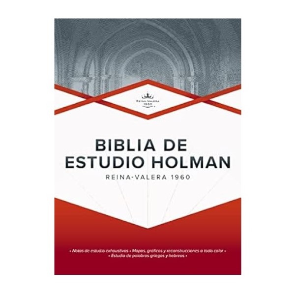 Biblia de Estudio Holman Reina Valera 1960 Tapa Dura