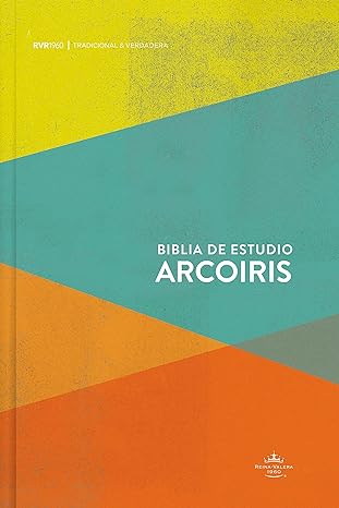 Biblia de Estudio Arco Iris Reina Valera 1960 Multicolor Tapa Dura