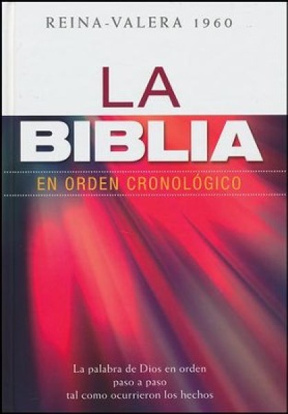 Biblia En Orden Cronológico RVR60 - Tapa Dura