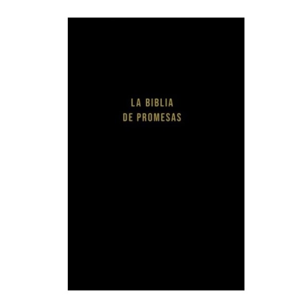 Biblia de Promesas RVR1960 Letra Gigante PU Negra Zipper