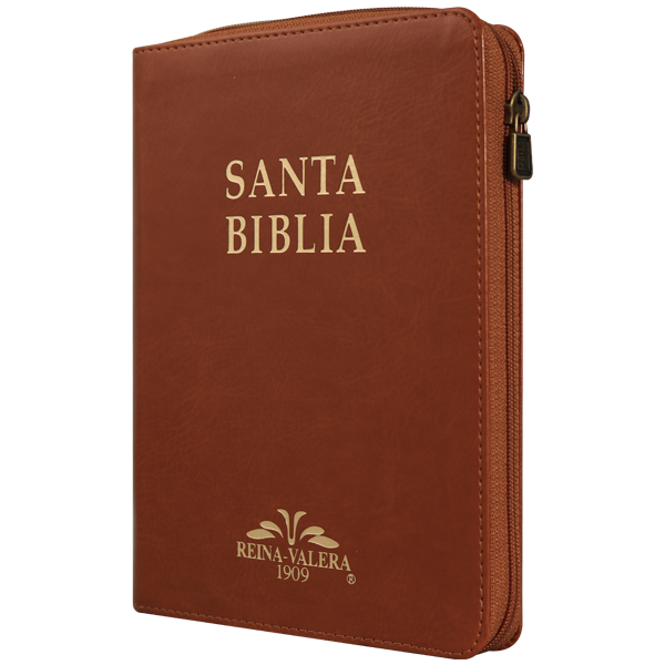 Biblia Reina Valera 1909 Mediana Café VR055ZTI