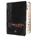 Biblia Reina Valera 1960 Bolsillo Chica Letra Grande Vinil Negro [RVR.22cTILGPJR]