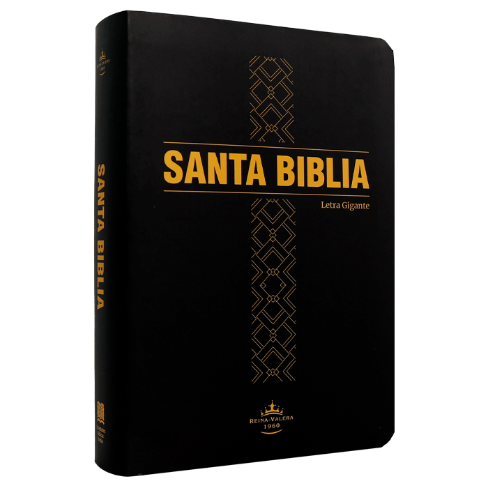 Biblia Reina Valera 1960 Mediana Letra Gigante Tapa Semiflexible Negro [RVR.61ecLGiPJR]