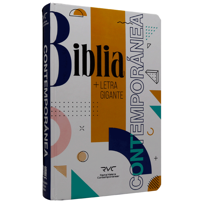 Biblia Reina Valera Contemporánea Mediana Letra Gigante Tapa Dura Colores [RVC.63cLGiPJR]