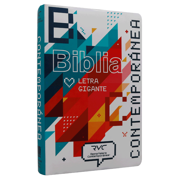 Biblia Reina Valera Contemporánea Mediana Letra Gigante Tapa Semiflexible Colores [RVC.61cLGiPJR]