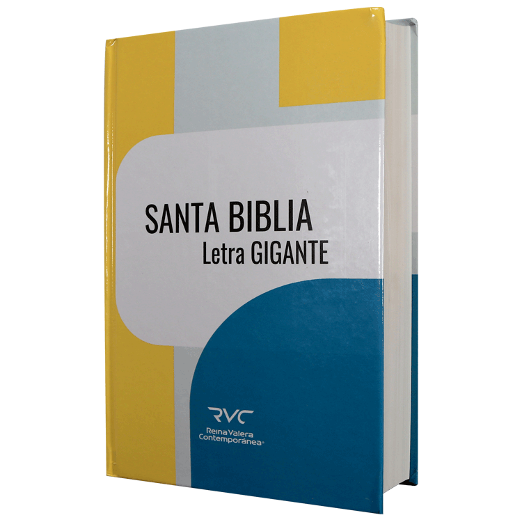 Biblia Reina Valera Contemporánea Mediana Letra Gigante Tapa Dura Colores [RVC.63cLGiPJR]