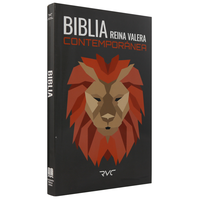 Biblia Misionera Reina Valera Contemporánea Mediana Letra Mediana Rústica León [RVC.60ue]