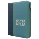 Biblia Reina Valera 1960 Grande Letra Grande Imitación Piel Azul Menta Código QR [RVR086cZLGiPJR]