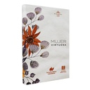 Biblia Reina Valera 1960 Mediana Letra Mediana Tapa Flexible Blanco Flores [RVR068eLRPJR]