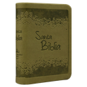 Biblia Reina Valera 1960 Mini-Bolsillo Letra Chica Imitación Piel Verde [RVR.16LMPJR]