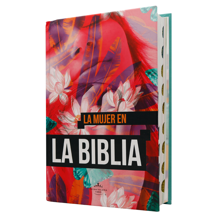 Biblia de Estudio La Mujer en la Biblia Reina Valera 1960 Mediana Letra Grande BM Tapa Dura [RVR063cTI]