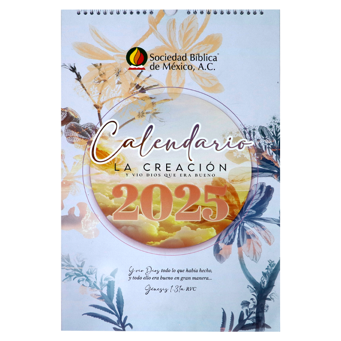 Calendario Vertical 2025 LA CREACIÓN