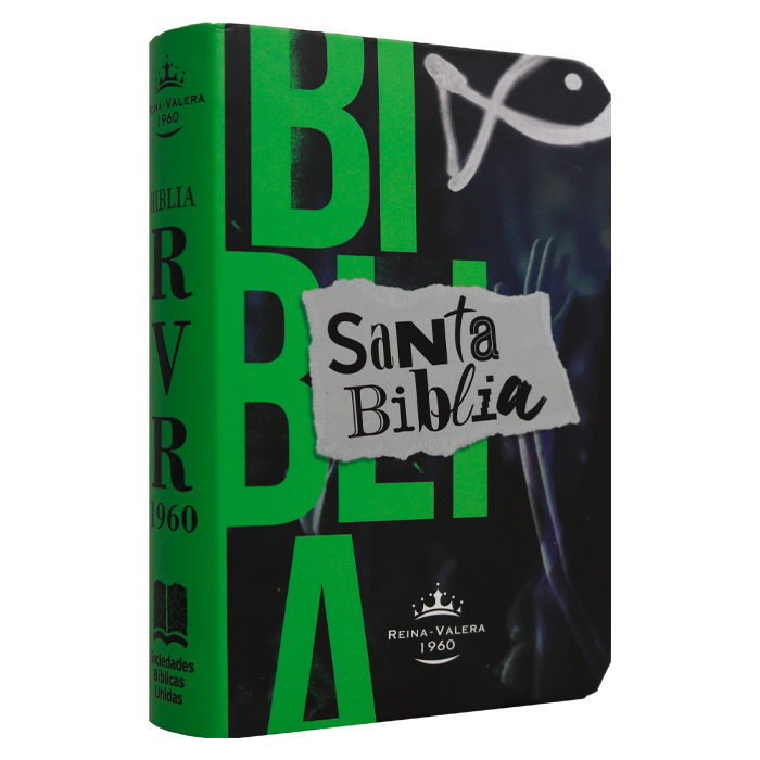 Biblia Reina Valera 1960 Bolsillo Letra Chica Tapa Semiflexible Tapa 1 [RVR.11.ePJR-GPR:1]