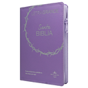 Biblia Reina Valera 1960 Mediana Letra Grande Covertex Lila [RVR.65cLGPJR]