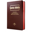 Biblia Fuente de Bendiciones Reina Valera 1960 Mediana Letra Mediana Imitación Piel Vino [RVR.65uecFBPJR] 