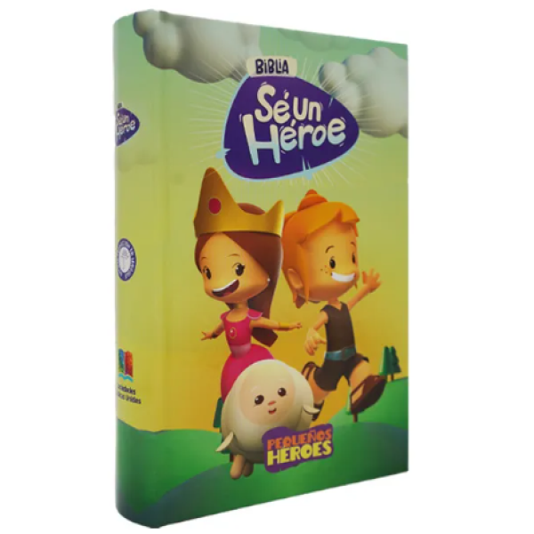 Biblia Infantil Sé un Héroe Traducción Lenguaje Actual Mediana Letra Grande Tapa Dura [TLA063LGPPJR] 