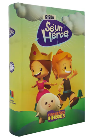 Biblia Infantil Sé un Héroe Traducción Lenguaje Actual Mediana Letra Grande Tapa Dura [TLA063LGPPJR] 